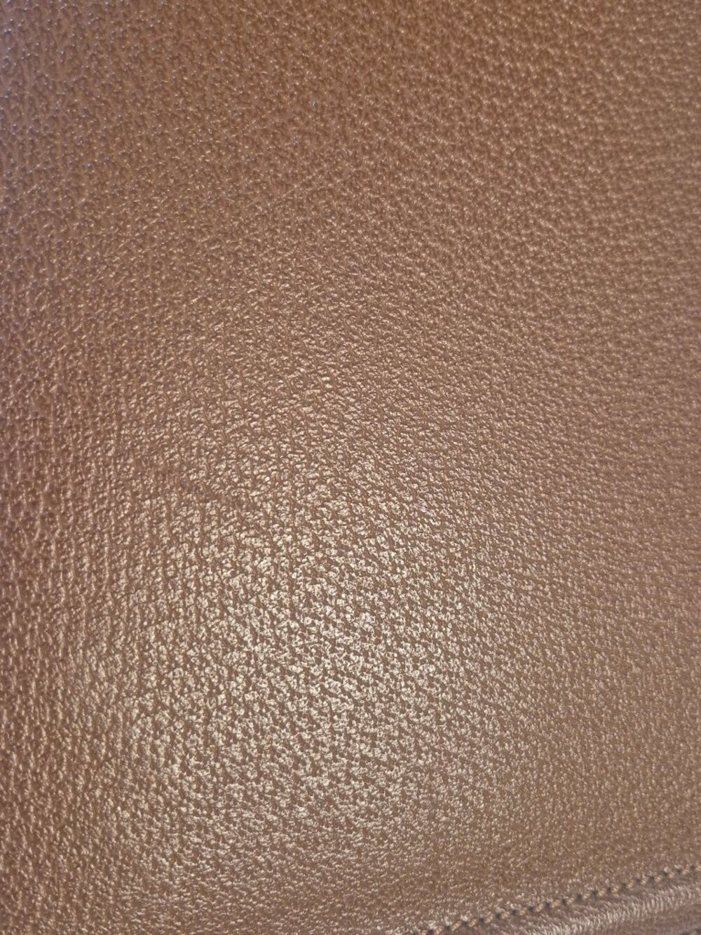 Tiffany & Co. Camel Italian pebble leather shoulder bag - Picture 16 of 16